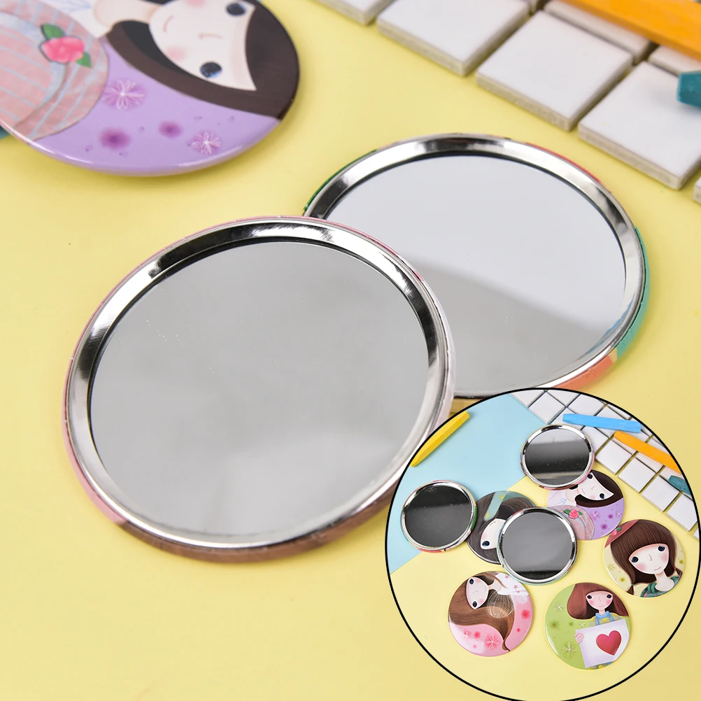 

L04 Kawaii RANDOM Girl Mini Pocket Makeup Mirror Cosmetic Compact Mirrors Espelho De Maquiagem Espejos De Bolsillo