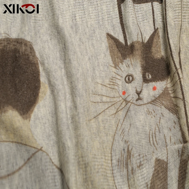 XIKOI Свитер оверсайз платье для женщин новый пуловер зимняя водолазка Femme теплый