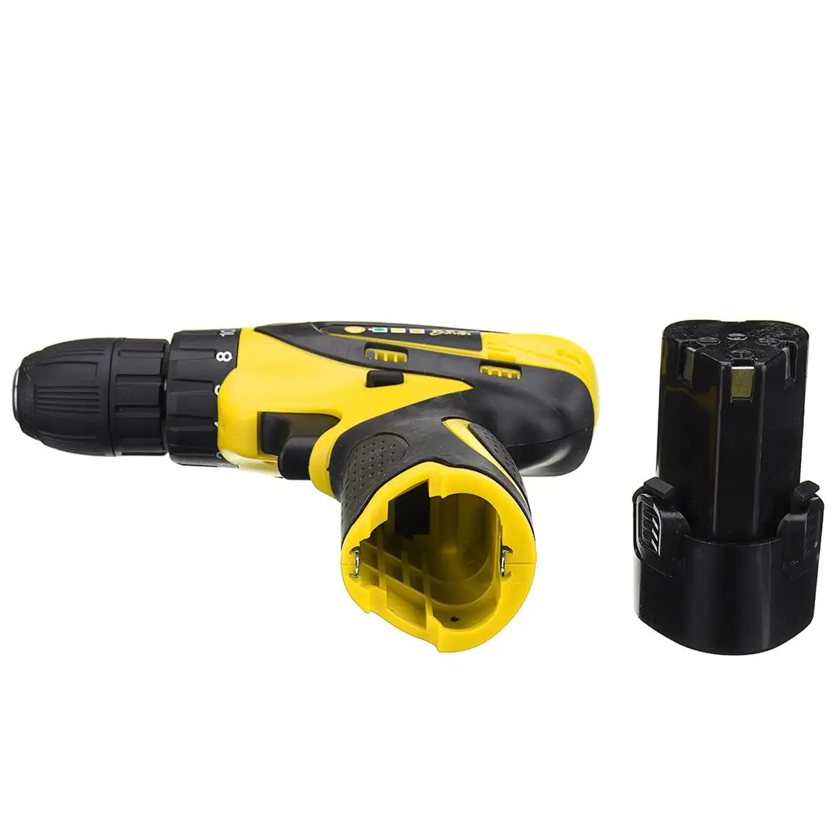 

12V Electric Screwdriver Li Battery Rechargeable Multi-function 2 Speed Adjustable Cordless Electric Drill Tools