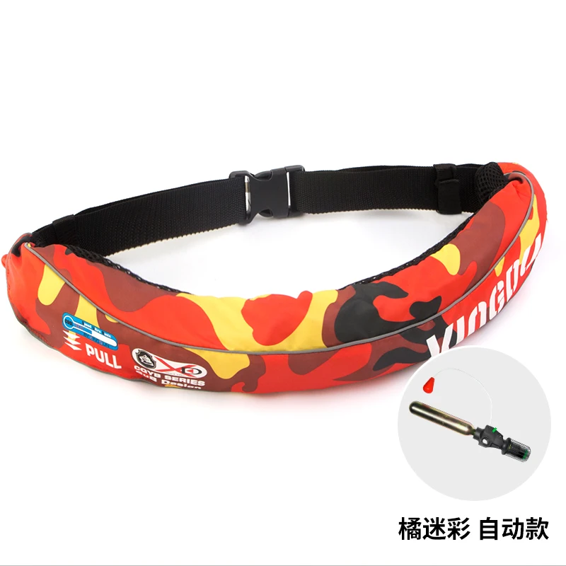 

Swimming Life Buoy Adult Portable Professional Marine Automatic Inflatable Fishing Life Jacket Large Buoyancy