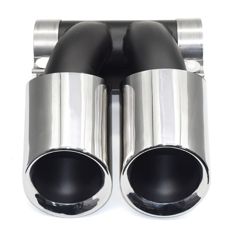 1 пара выхлопная труба из нержавеющей стали GTS для автомобиля подходит Porsche Boxster