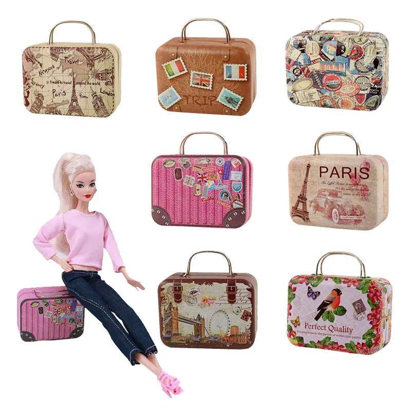 

Random 1Pcs Square Handbags High Capacity For Barbies Accessories Dress Up Clothes Outfit Multicolor Fashion Toys Generation
