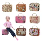 Случайные 1 шт. квадратные сумочки большой емкости для Барби аксессуары одежда наряд многоцветные модные игрушки поколение