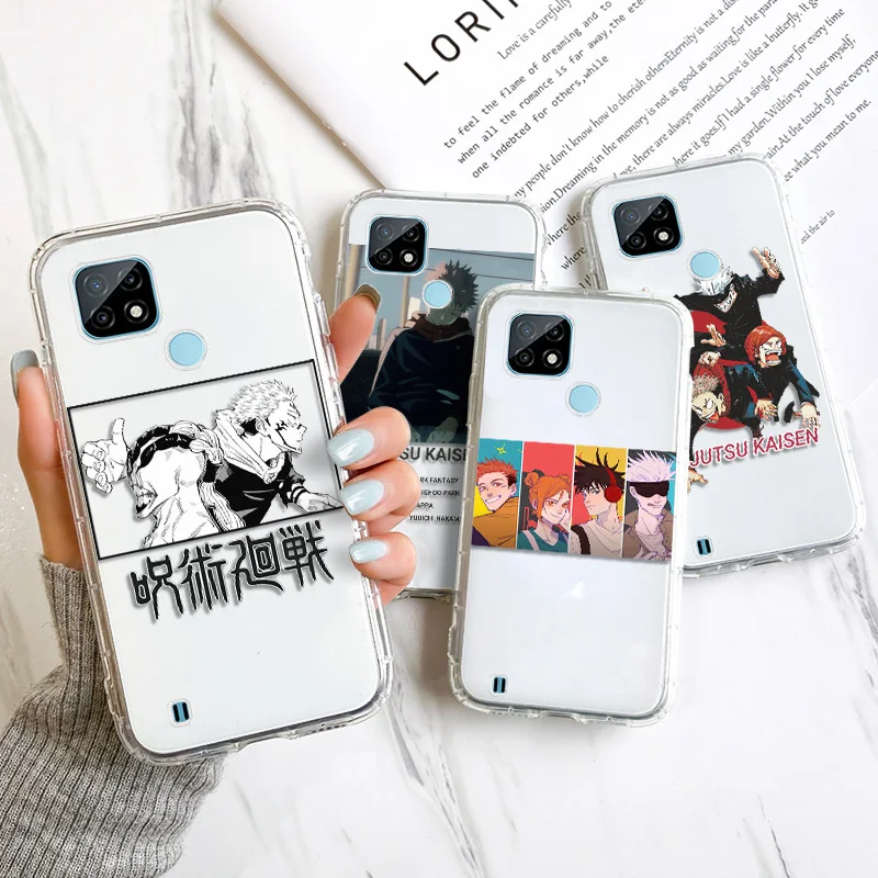 

Realme C21 Case For OPPO A15 A52 A72 A92 A54 A74 A93 A94 A95 8 7 Pro 7i 5S 5i 6i C11 C15 C12 C20 C11 GT Neo Jujutsu Kaisen Cover