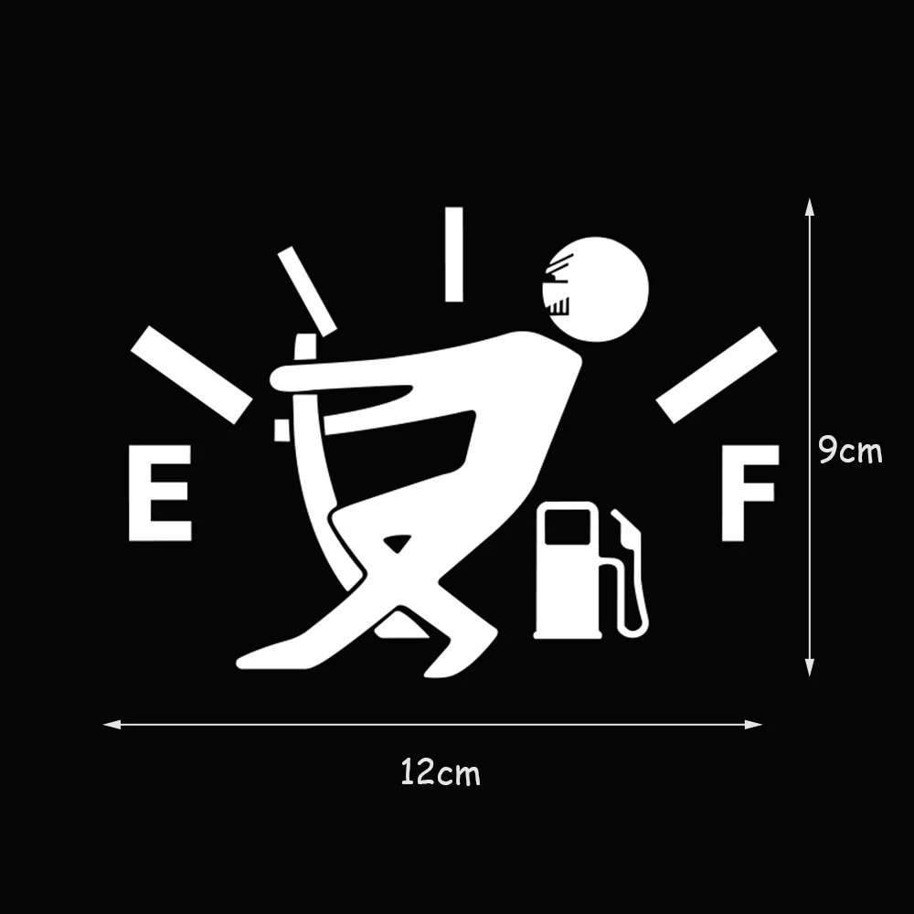 

High Gas Consumption Funny Sticker Car Bumper Window Door Decal Car Accessories