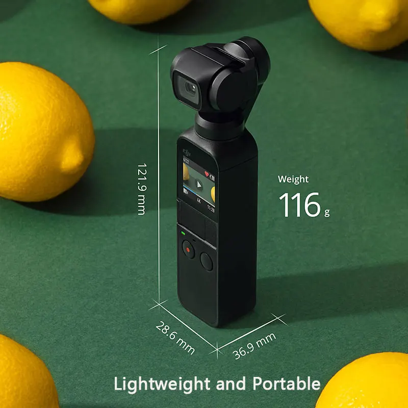 DJI Osmo Pocket 3 оси стабилизированная портативная камера 4K 60fps видео интеллектуальная Механическая стабилизация
