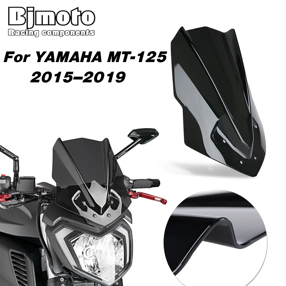 Для Yamaha MT 125 MT125 M T125 2015 2020 2019 2018 2017 лобовое стекло мотоцикла расширение ветрового