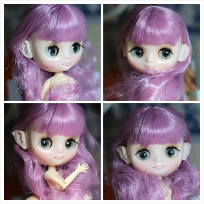 

Middle Blyth doll Ear accessories Human ear & Elf ears