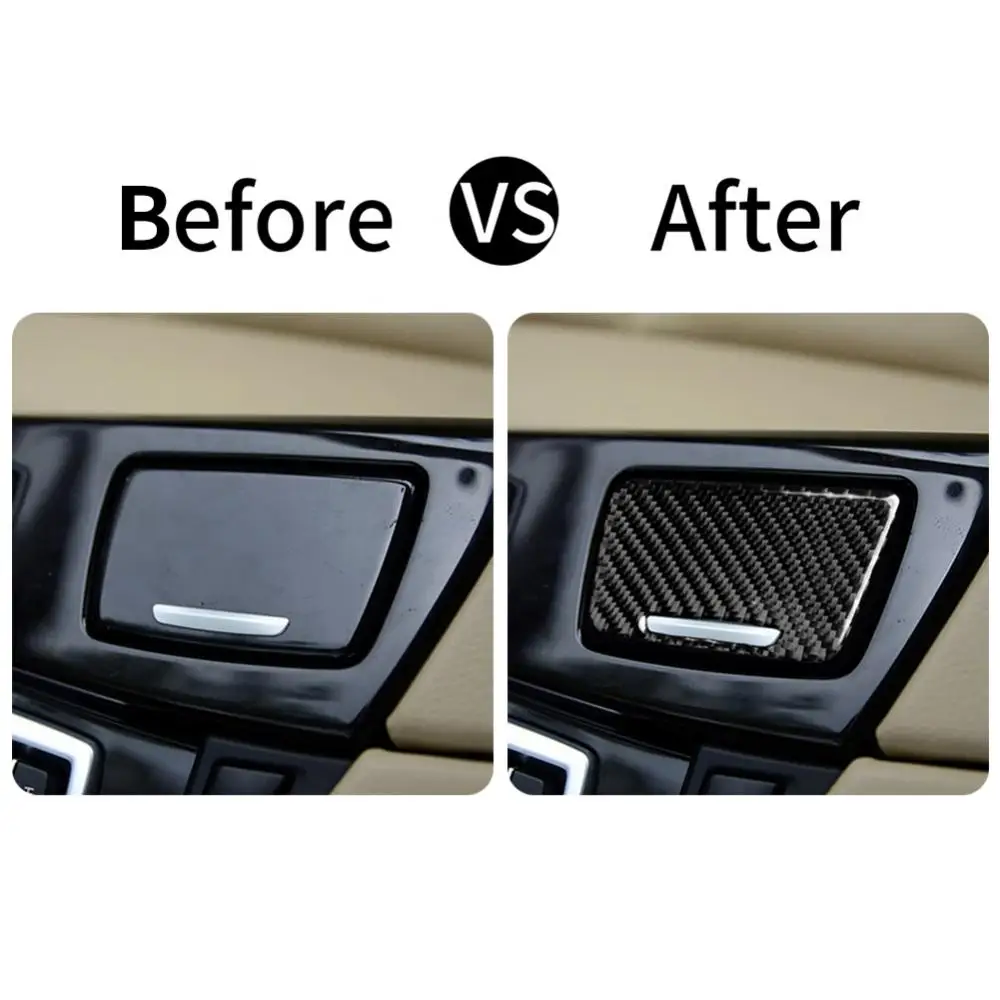 Нашивка из углеродного волокна с пепельницей для BMW new 5 Series F10 (2011-2017)