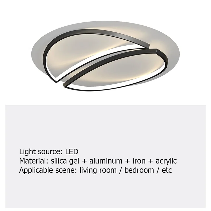 Креативный потолочный светильник OUFULA современные светодиодсветодиодный лампы