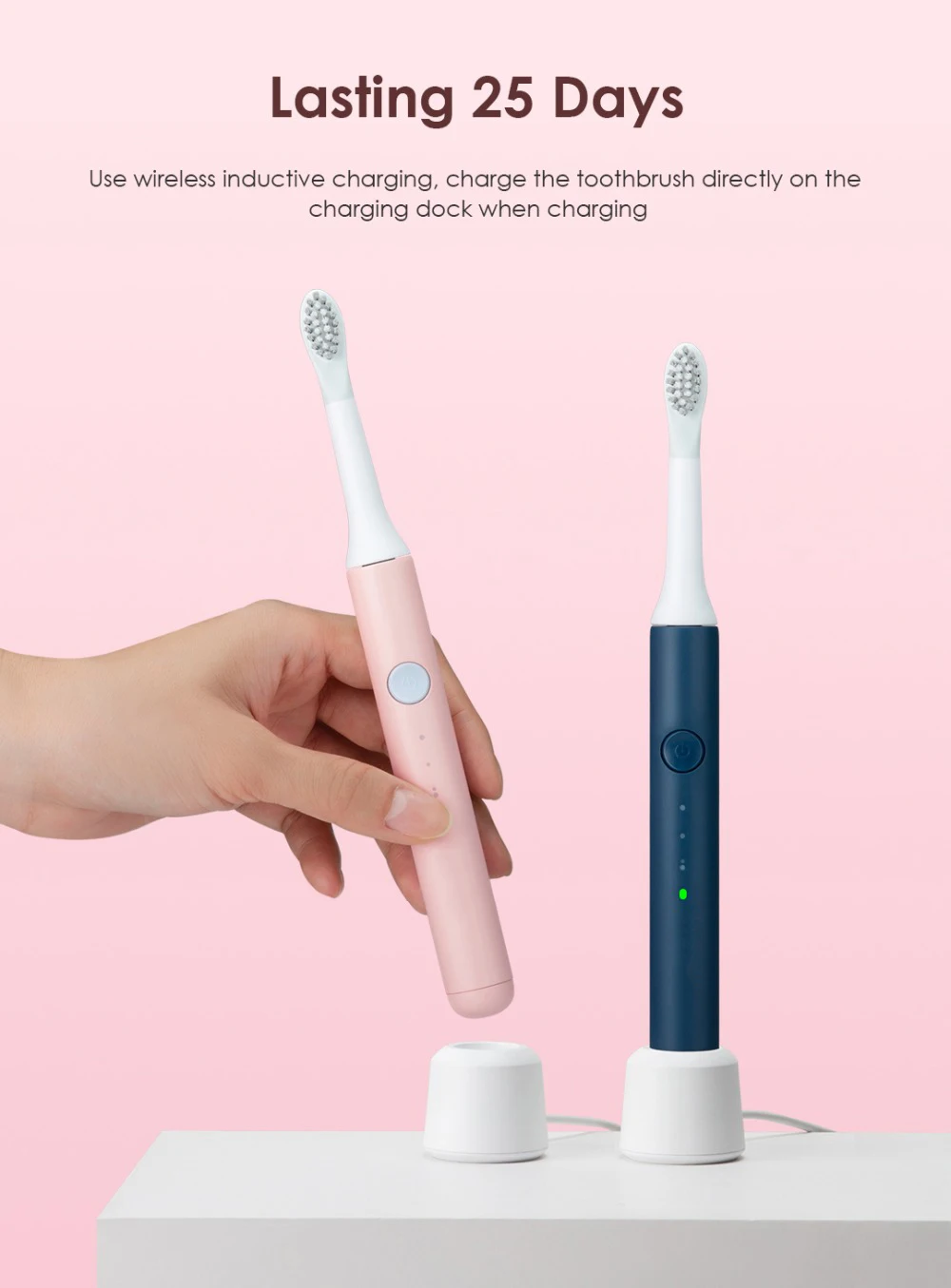 SOOCAS SO WHITE EX3 звуковая электрическая зубная щетка для Xiaomi Mijia ультразвуковая автоматическая зубная щетка перезаряжаемая Водонепроницаемая Чистка
