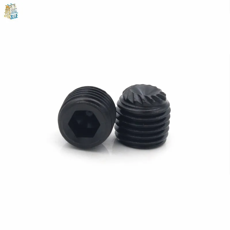 

20-50Pcs M3 M4 M5 M6 DIN916K grade 12.9 Alloy steel Hex Socket Set Screws Grub Screw