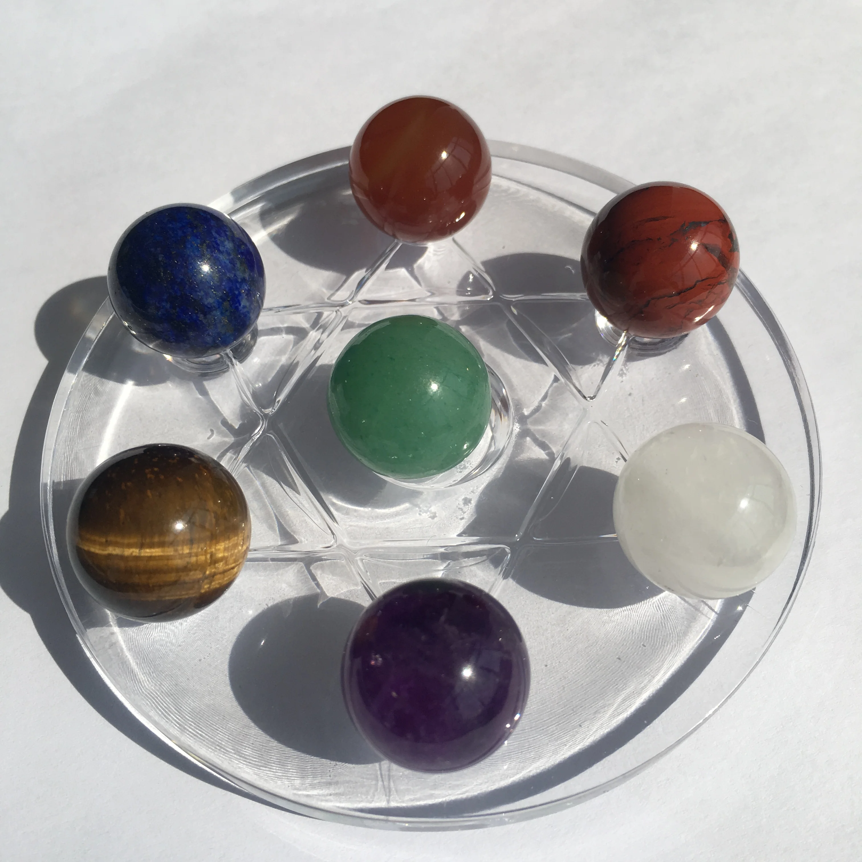

Разнообразные натуральные Хрустальные шарики seven star array gem рудные шарики рейки восстанавливающие Исцеление домашний декор