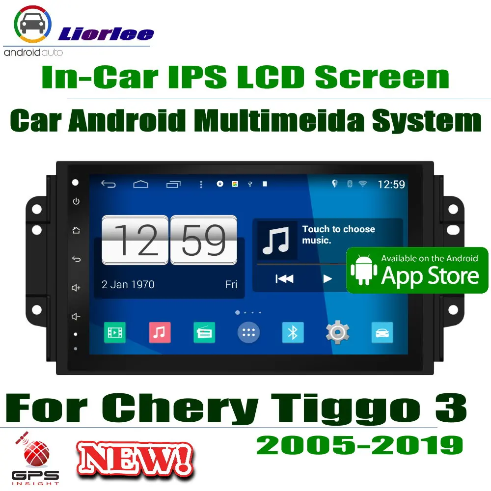 9 "сенсорный IPS ЖК экран HD Android 8 Core для Chery Tiggo 3 2005 ~ 2019 автомобильное радио стерео