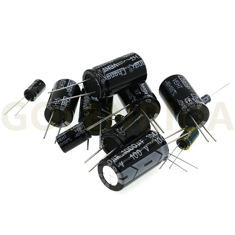 

10PCS Electrolytic capacitor 6.3V1000UF 8*12 1000UF 6.3V aluminum electrolytic capacitor