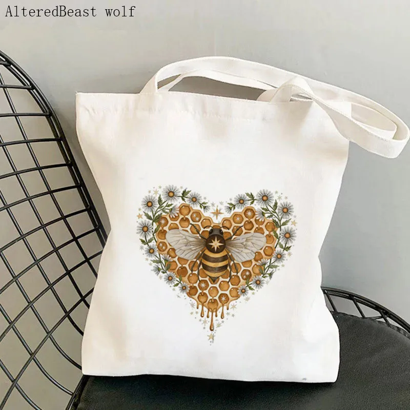 

Женская сумка-шоппер с милым рисунком сердца, кавайная сумка для покупок в стиле Харадзюку, холщовая сумка-шоппер, женская сумка-тоут