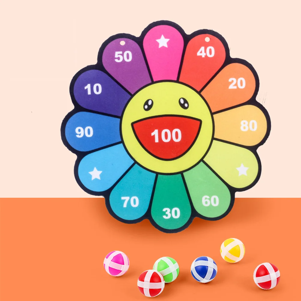 

Cartoon Animals Sticky Ball Target Throw Sports Dart board Shooting Dinosaur Cloth Sucker Toys for Children Gifts Sandbag YJN