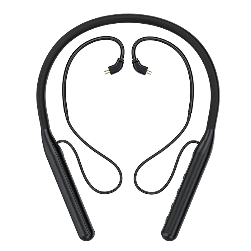 FiiO LC BT2 Neckband Bluetooth5.0 Cable CSR8675+AKM AK4331 DAC cable MMCX/0.78mm Sports Earphone with aptX LL/LDAC/SBC/AAC/Mic|Наушники и