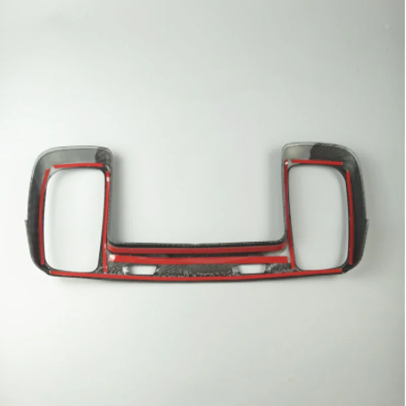 

Car Styling Center Console Air Outlet Frame Decoration Cover Trim For Mercedes Benz GLE GLS 2016-2019 Carbon Fiber Color