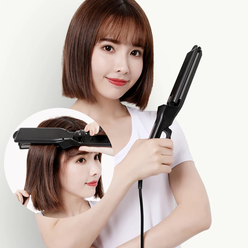 Профессиональный Выпрямитель для волос щипцы завивки керамическая плойка