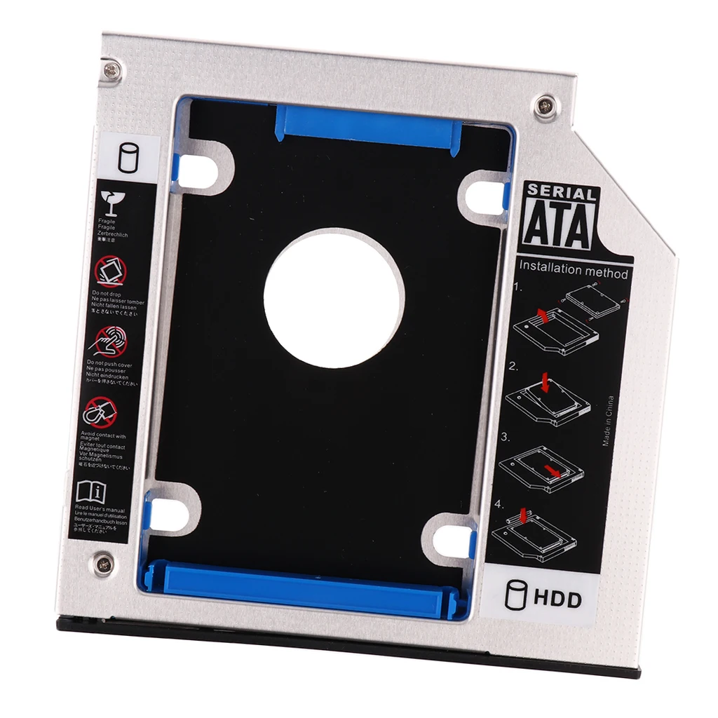 SATA HDD жесткий диск лоток для модуля Caddy F/12,7 мм CD-Driver ноутбука в один сервер