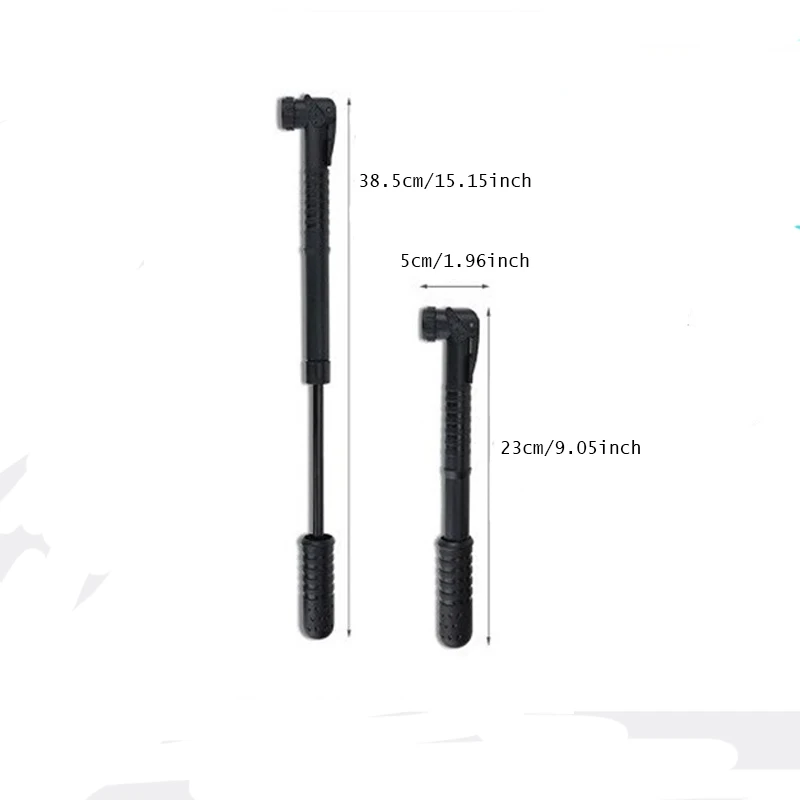 

1PCS Telescopic Mini Bicycle Pump Portable MTB Road Bike Pump Cycling Inflator Pumps for Bicycle Basketball Swimming Ring