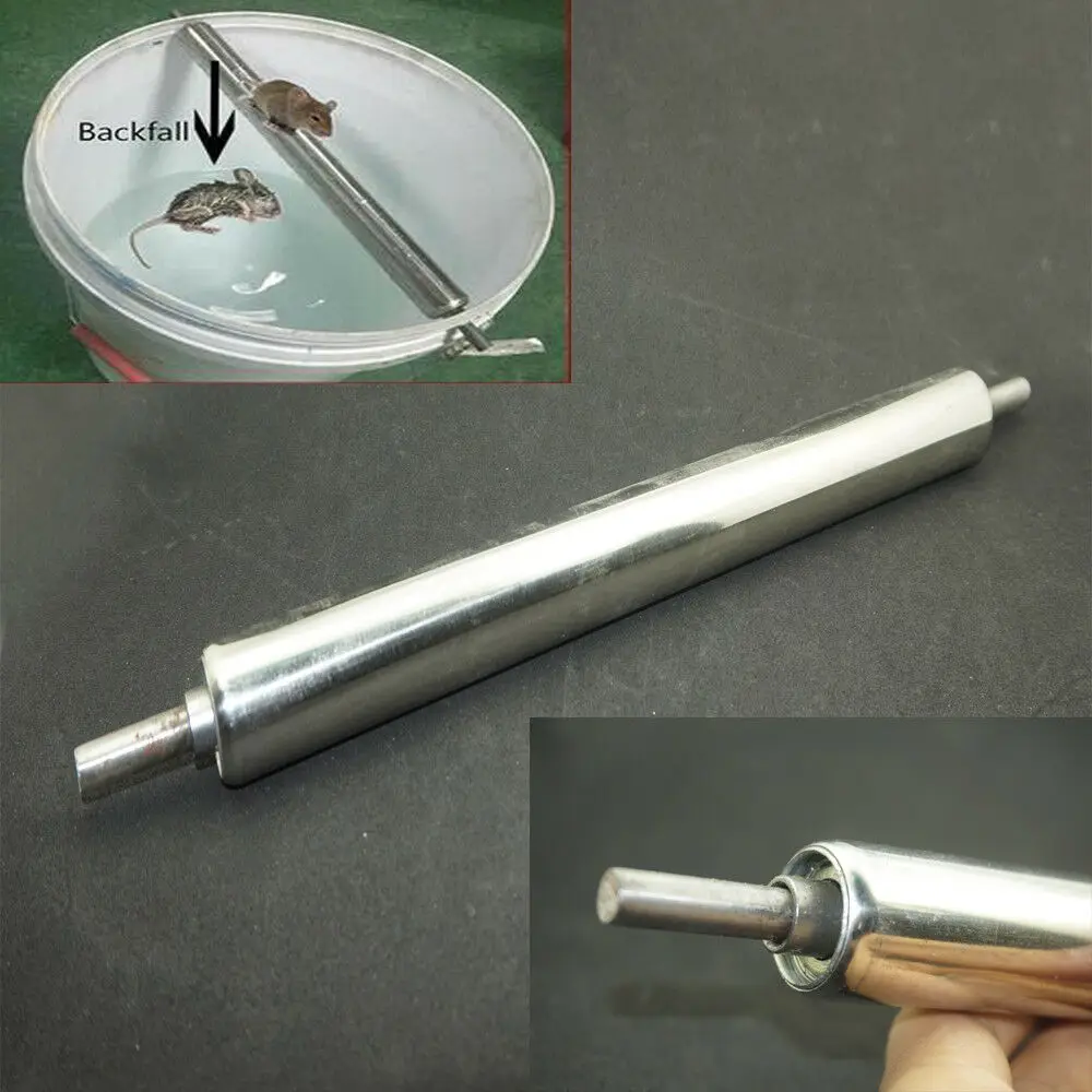 Rotatable Roll Into Bucket Mice Trap Rolling Mouse Rats Rodent Catch Mousetrap | Инструменты