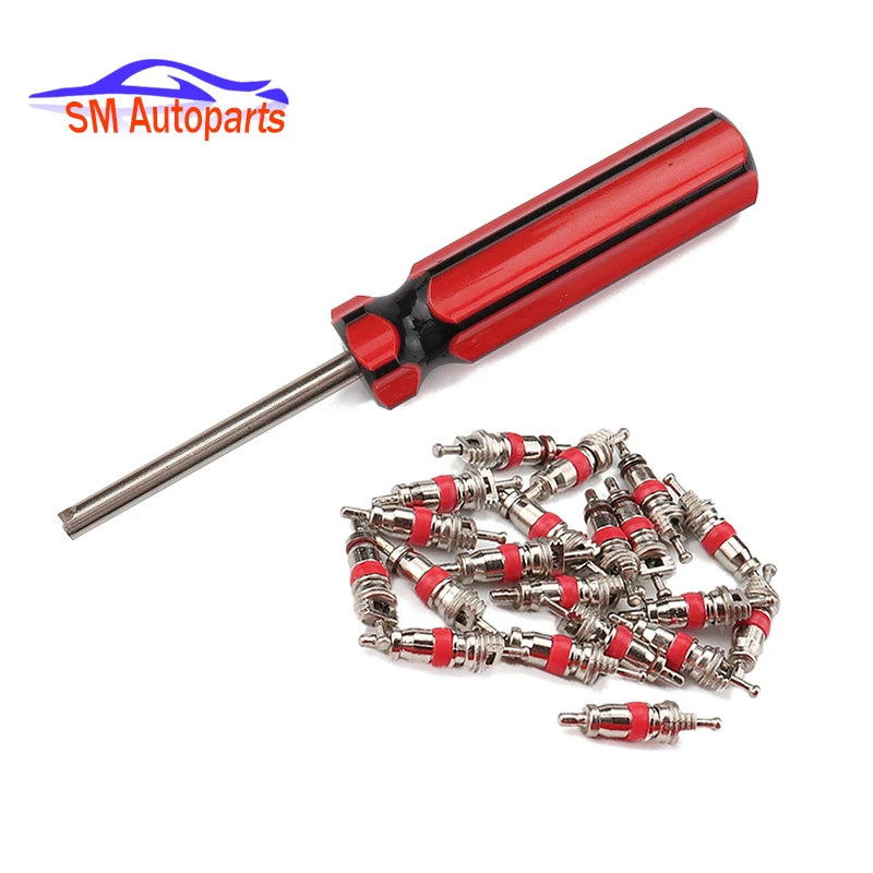 Набор вставок для сердечника клапана шины с установочным инструментом подходит