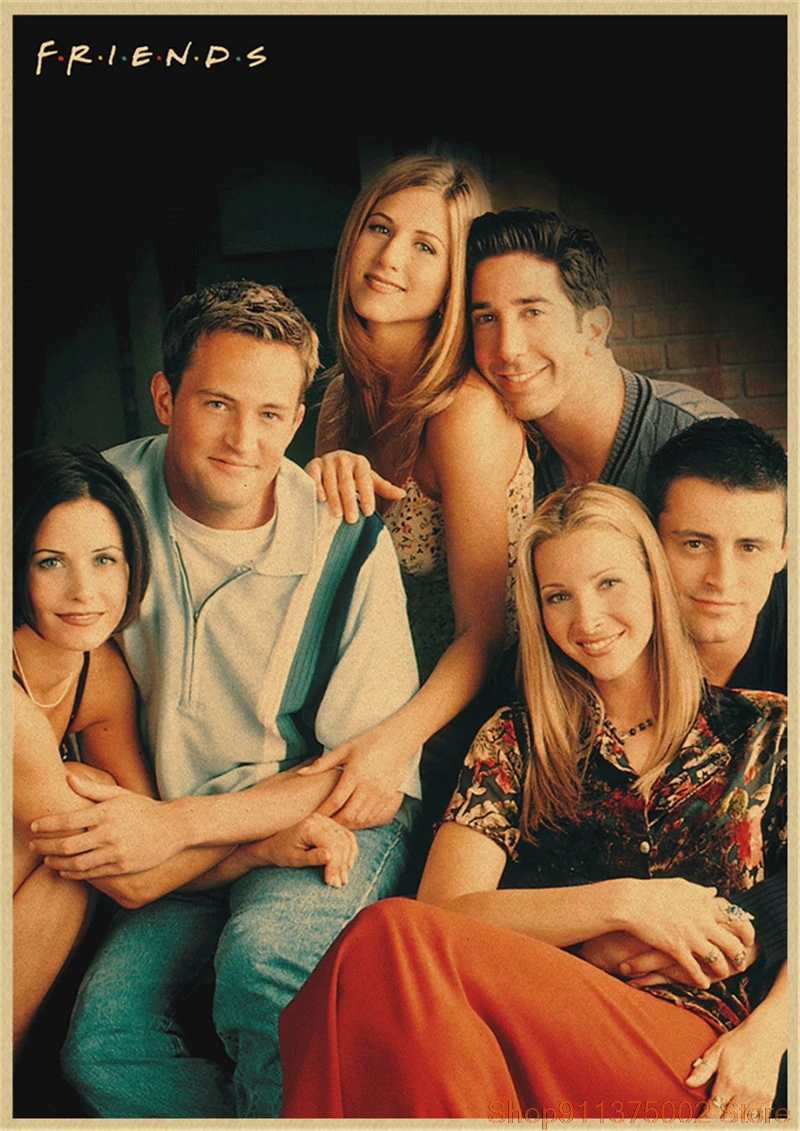 

Постеры из крафт-бумаги «Друзья»