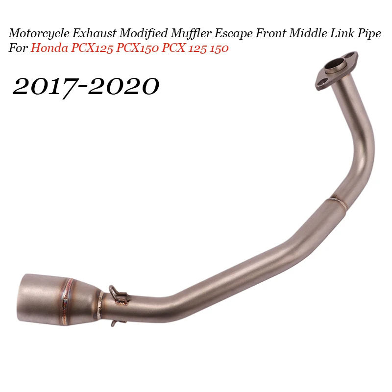 

51mm Slip on For Honda PCX125 PCX150 2017 2018 2019 2020 Full Motorcycle GP Exhaust System Muffler Front Link Pipe DB Killer