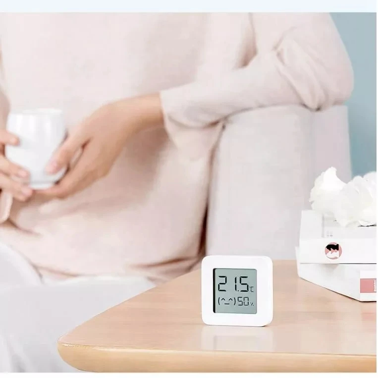 Original XIAOMI Mijia Bluetooth Thermometer 2 Wireless Smart LCD Screen Digital Hygrometer Work with Mi Home APP | Электроника