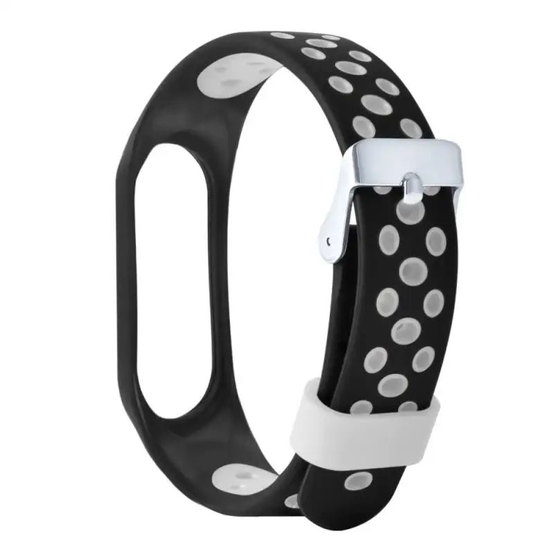 Для Xiaomi Mi Band 5 ремешок Смарт аксессуары Замена водонепроницаемый двойной цвет