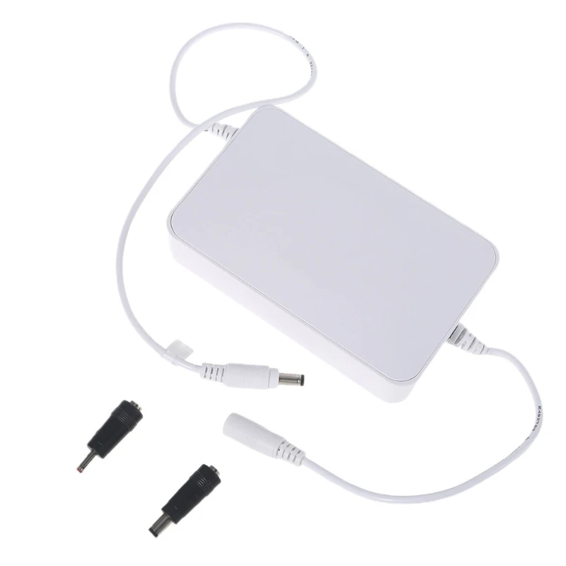 

Portable Lithium Ion Battery Bank for Router and CCTV Camera,9V 2A DC Rechargeable 15000mAh Li-Ion Battery Pack