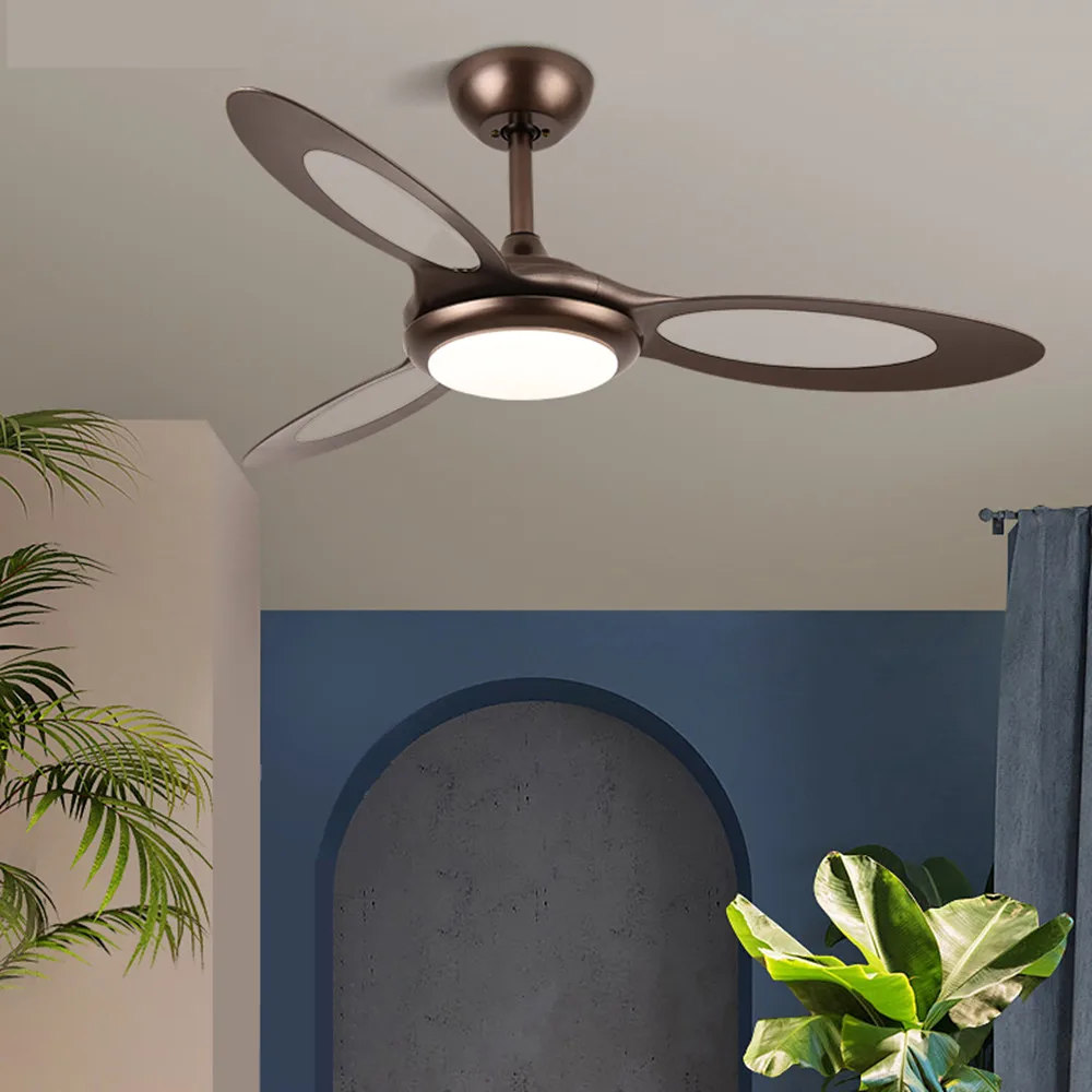 Современный потолочный вентилятор постоянного тока с воздушным охлаждением и