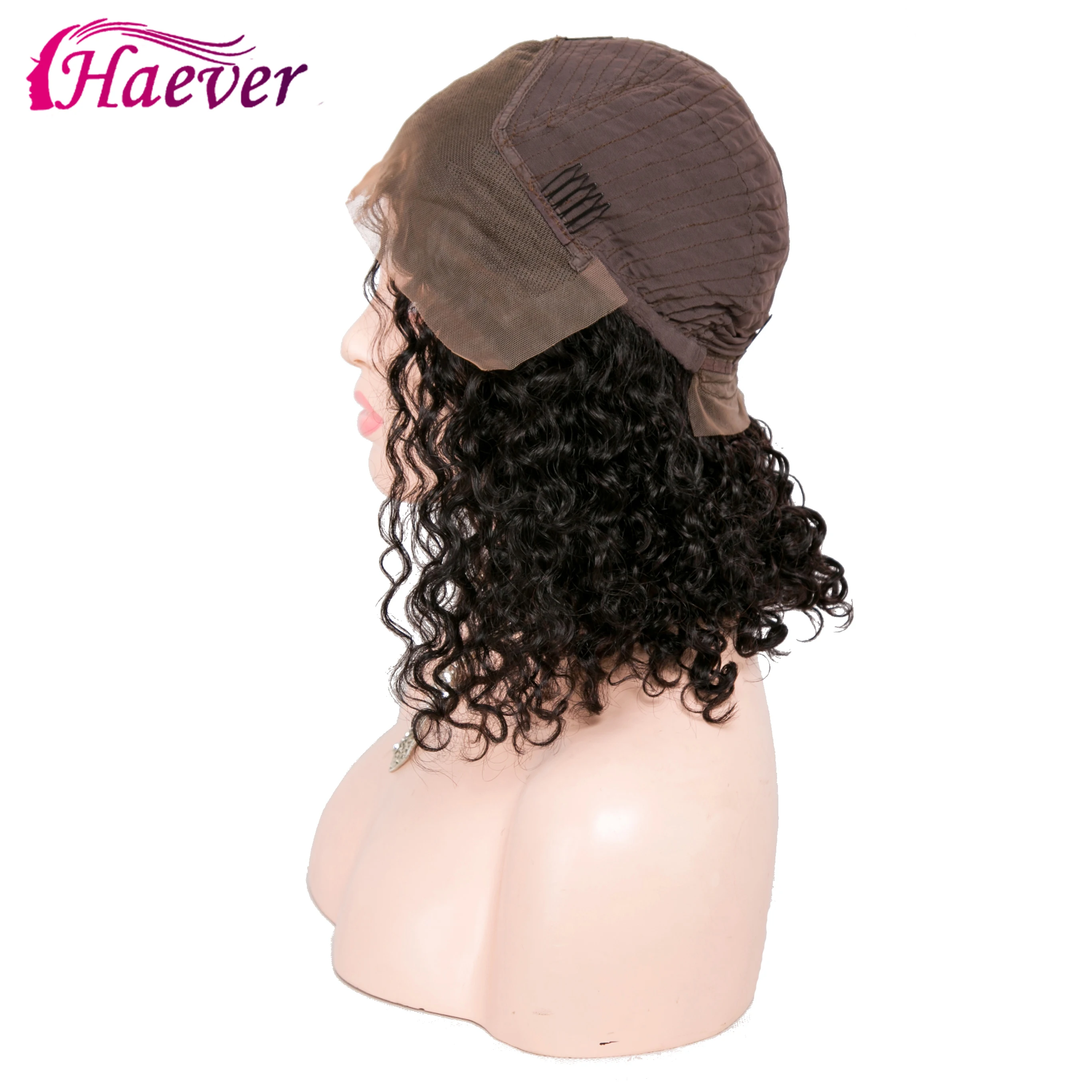 Бразильский парик с кучеряшками Кудрявые Парики из натуральных волос короткий |