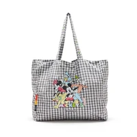 disneys new female handbag large capacity mickey minnie mouse printed shoulder shopping bag