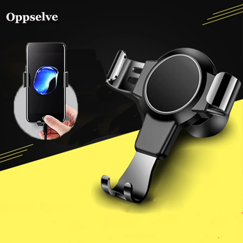 

Oppselve Gravity Car Phone Holder For iPhone Huawei Samsung Xiaomi Universal Mount Holder in Car Cell Mobile Phone Holder Stand