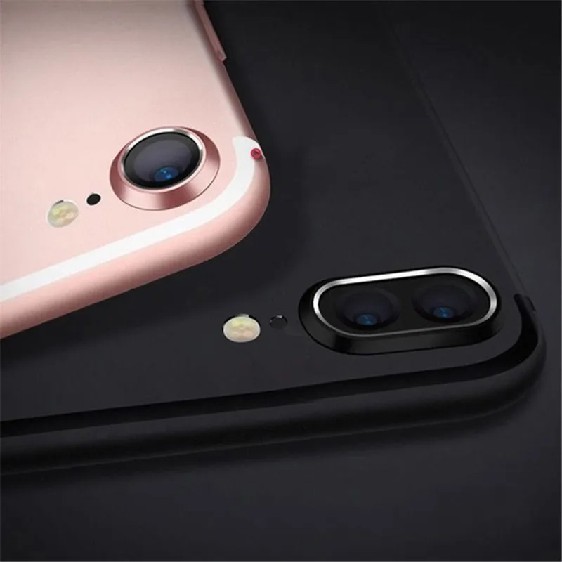 Закаленное защитное 3d стекло для объектива камеры с полным покрытием + чехол