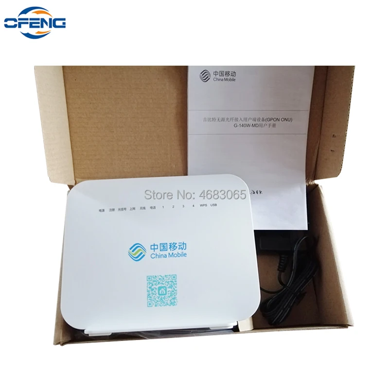 Alcatel-lucent G-140W-MD GPON ONU ONT HGU роутер режим 1GE + 3FE 1Tel Wifi такая же функция как HG8546M