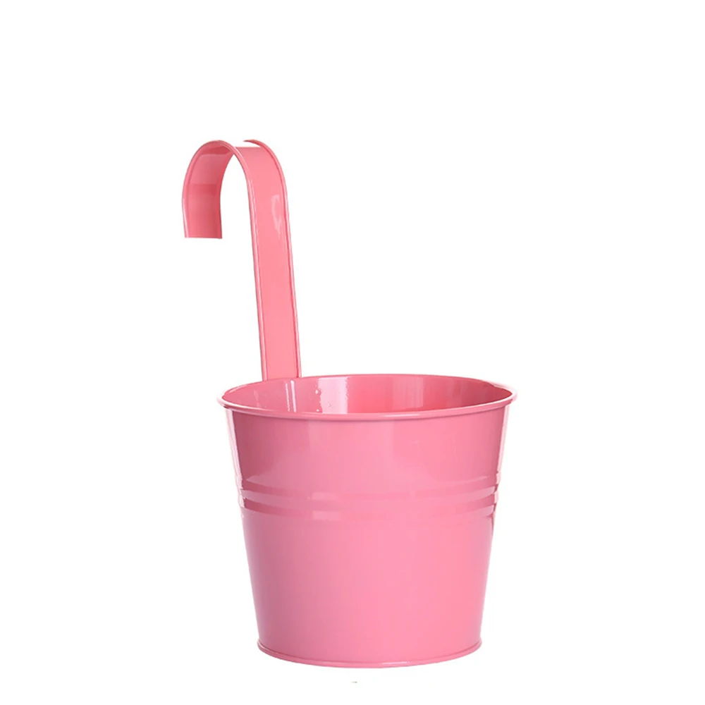 Металлический настенный крючок для цветочного горшка подвесная железная