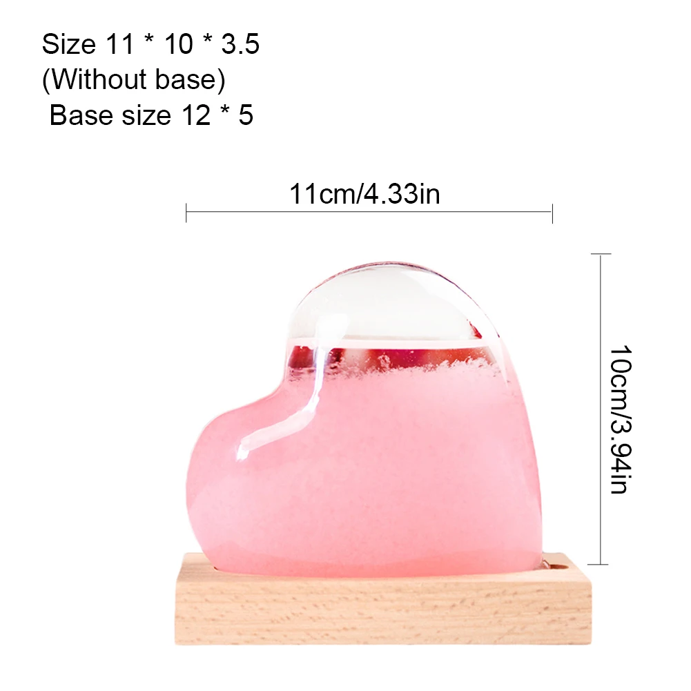 23 типа стеклянная бутылка в форме шара настольная метеостанция прогноз погоды