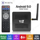 ТВ-приставка TOX1 Amlogic S905X3, Android 2021, 4 + 32 ГБ, 2,4 ГГц, Bluetooth