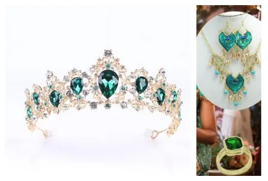 Jewelry Новая версия фильм Алладин Принцесса Жасмин оранжевый косплей костюм платье для взрослых женщин девушка Хэллоуин маскарадный костюм - Цвет: Jewelry