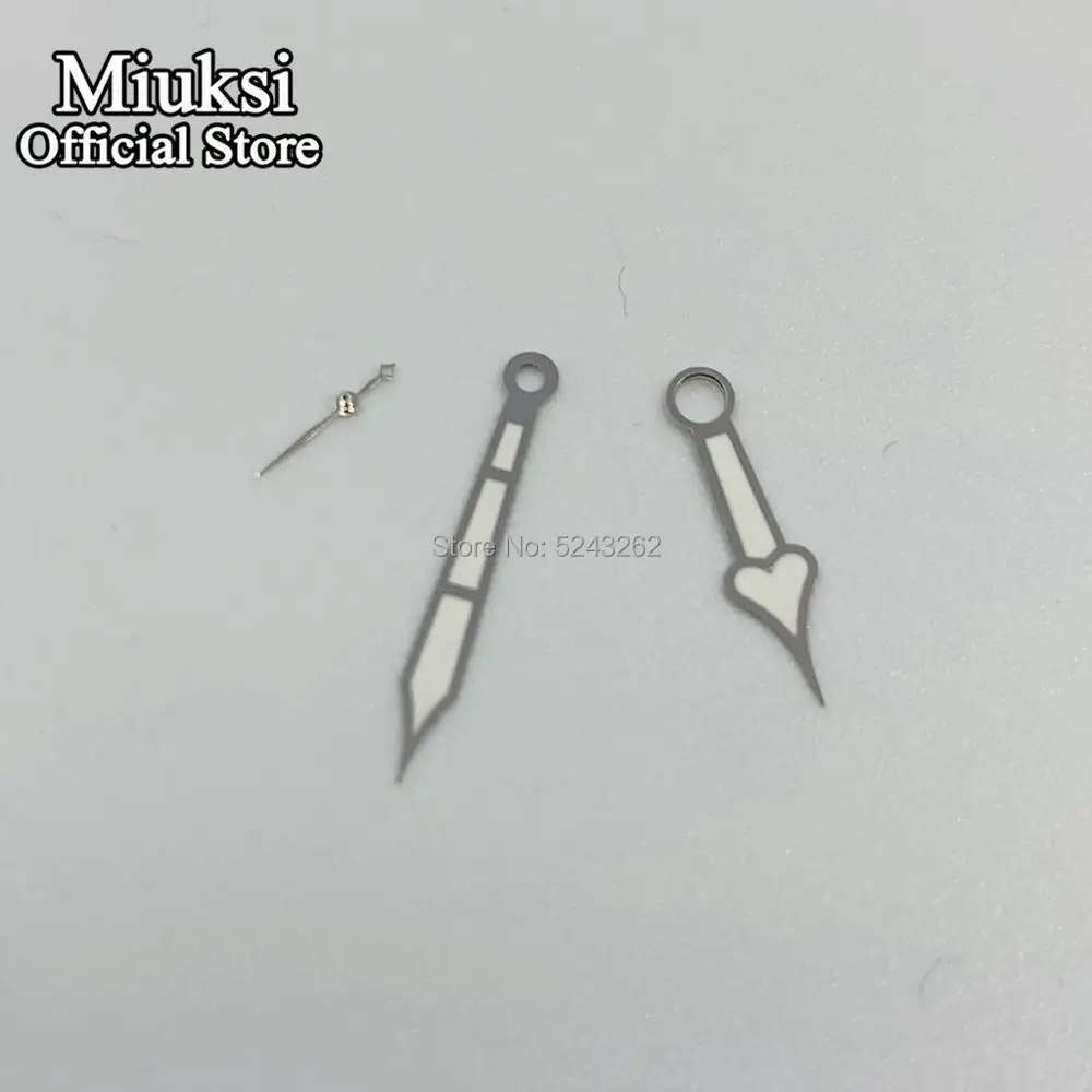 Фото Светящиеся стрелки Miuksi ETA 6497,6498 Sea gull серии ST3600 / ST3620 №5