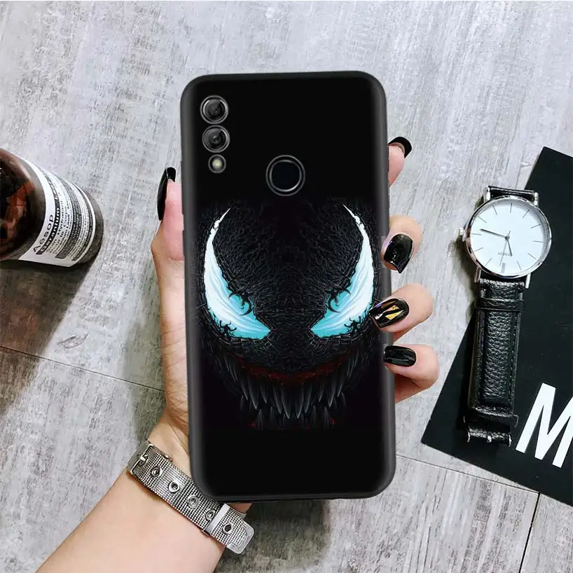 BA078-5 Чудо-яд супер герой черная крышка чехол для телефона для huawei Y9 Y5 Y6 Y7 Honor 10 9 Lite 9X8X8 S 8A фотоаппаратов моментальной печати 7S 7A 10i 20i V20 Coque C - Цвет: BA078-5
