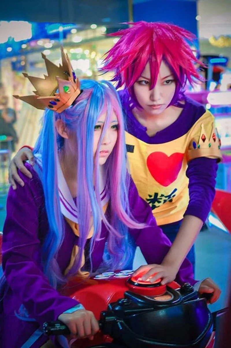 Нарукавник аниме No Game Life Sora манжета на руку Shiro Корона головной убор