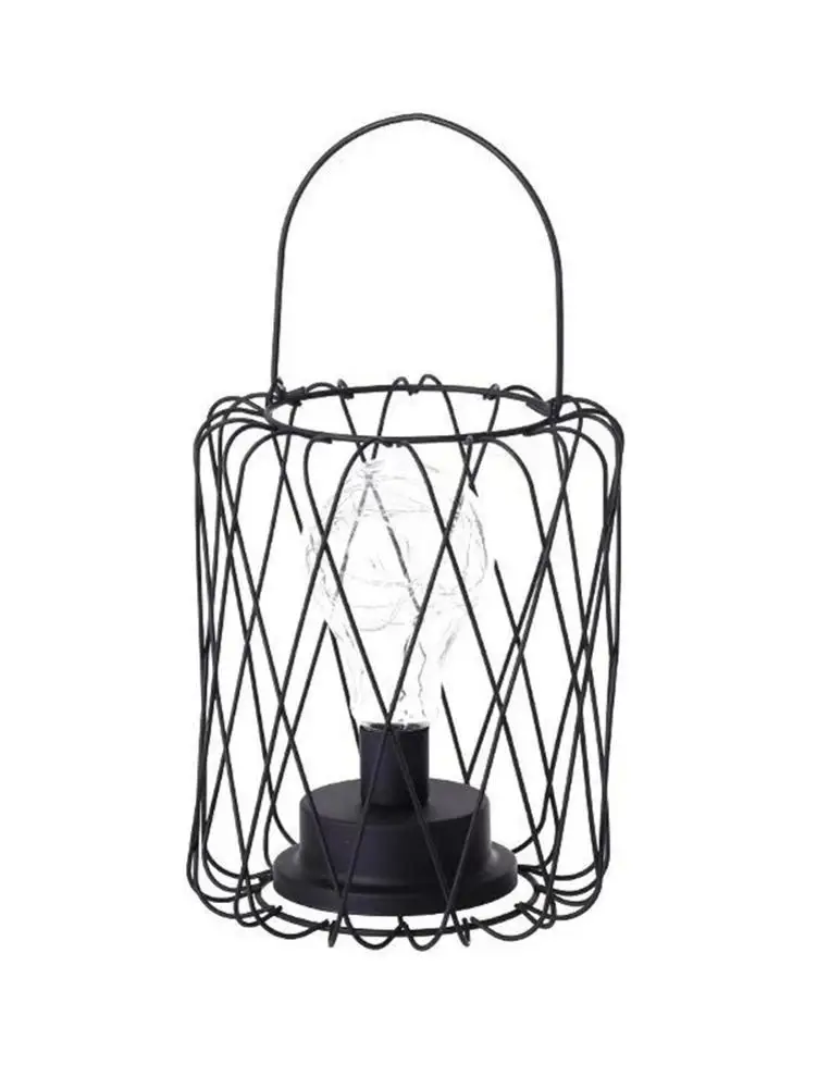 Ретро настольные лампы светодиодный ночник для спальни гостиной прикроватная лампа для дома новогодние гирлянды