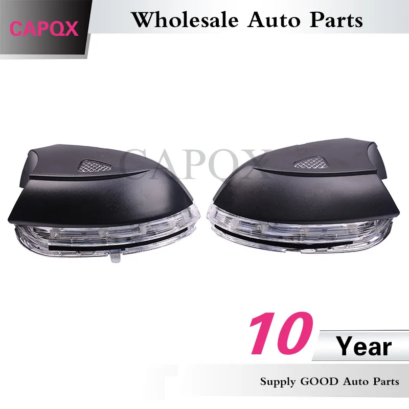 CAPQX 2 шт. зеркало заднего вида указатель поворота Светодиодная лампа 35D 949 102 для VW CC