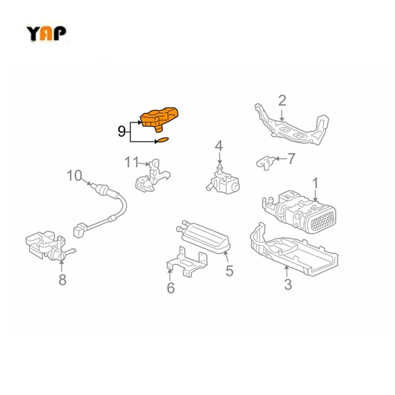 Датчик давления подходящий для Honda ACURA MAP sensor CIVIC ACCORD TSX RSX MDX CRV S2000 CRZ 2.4L 3.5L 3.7L 37830 RNA A01
