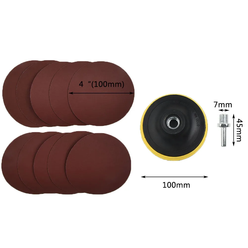 

1000 Grit Sanding Discs + Loop Sanding Pad + Shank Polishing Tools Set